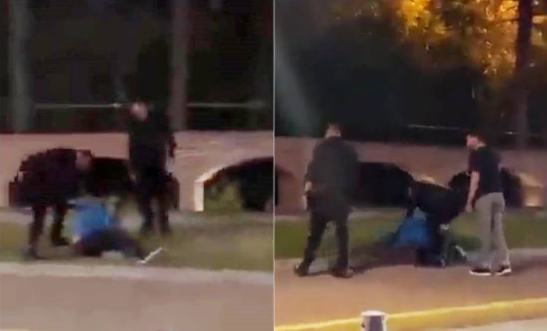 Cadeneros de bar polanquito en Cholula, Puebla, golpean a joven | Capturas de video