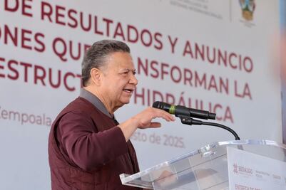 Aumenta 18.7% abasto de agua en zona metropolitana de Pachuca con nuevos pozos y rehabilitación del Acueducto Téllez