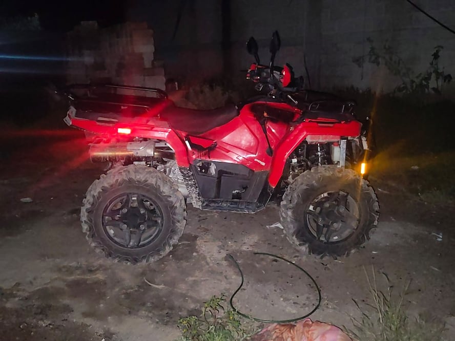 Recuperan cuatrimoto robada en Ixmiquilpan | Foto: especial