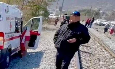 Adulto mayor muere tras ser arrollado por un tren en Atotonilco de Tula