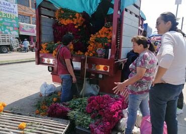 Comerciantes de Tulancingo esperan que repunten ventas por Día de Muertos