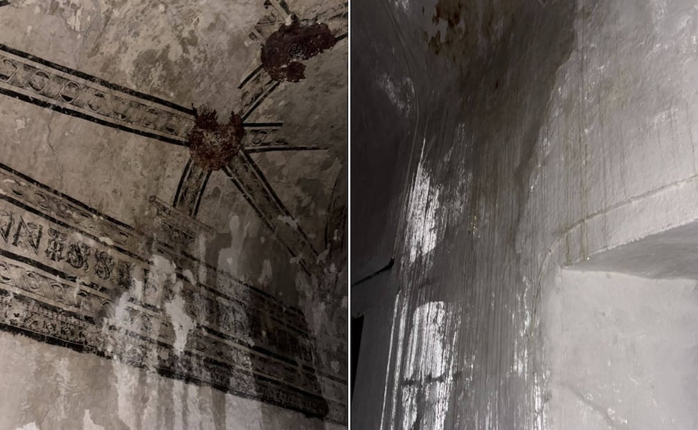 Filtraciones en el convento agustino de Metztitlán generan alerta de riesgo estructural | Facebook: Metztitlán - Metzcos de Corazón