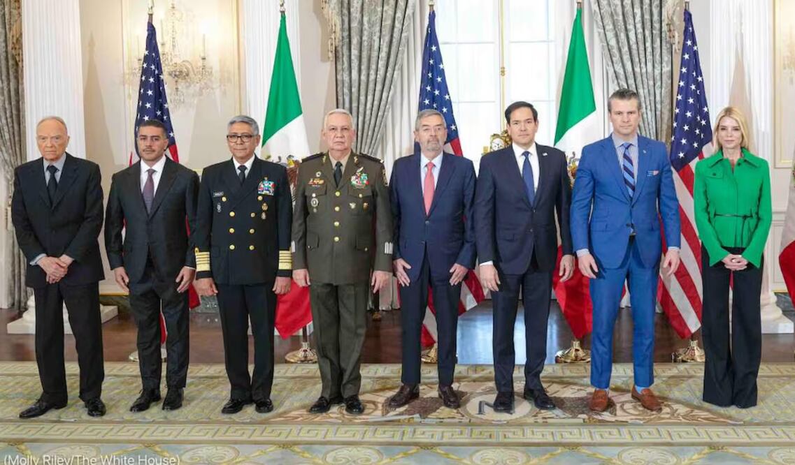 México y EU acuerdan nuevas acciones y fortalecer combate al fentanilo y armas. Foto: Especial