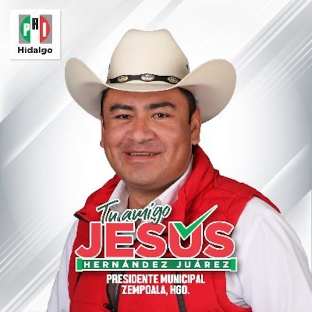 Jesús Hernández, edil de Zempoala Foto: Especial