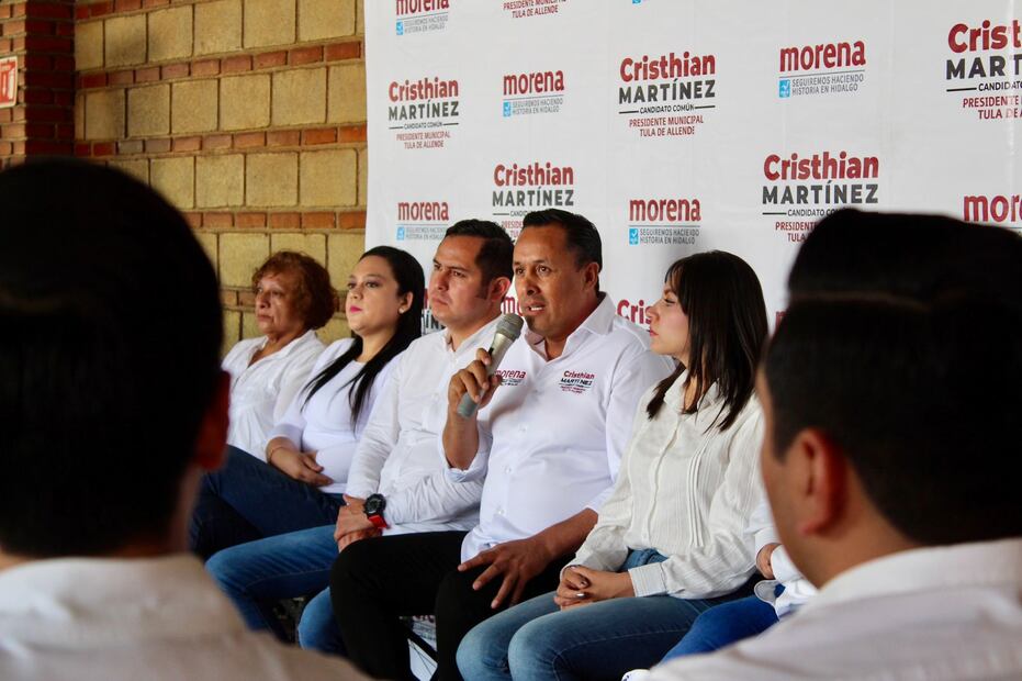 Cristhian Martínez presenta su visión transformadora para Tula de Allende | Foto: Especial