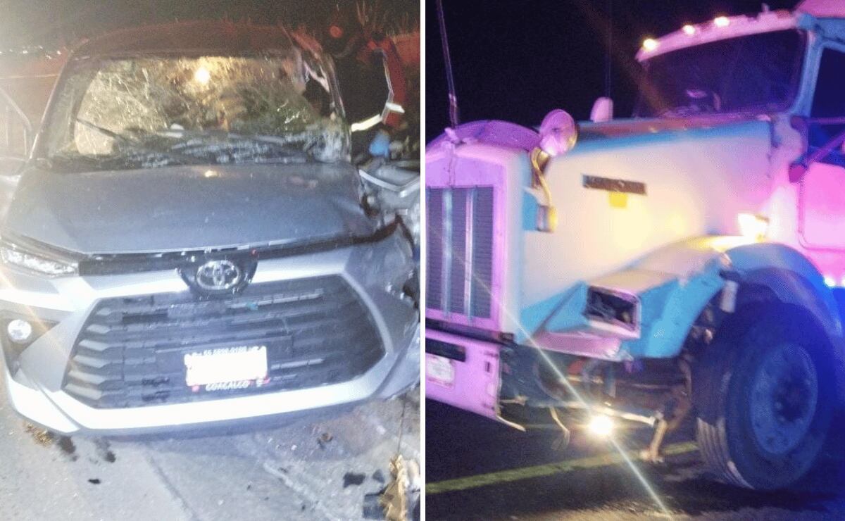 Choque de tráiler y auto deja a una persona sin vida en Huajomulco | El ...