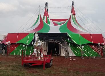 Trapecista del circo Magic Time aclara que se encuentra fuera de peligro tras caída en Tizayuca