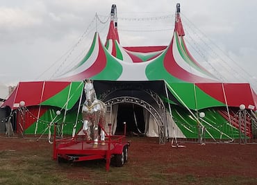 Trapecista del circo Magic Time aclara que se encuentra fuera de peligro tras caída en Tizayuca