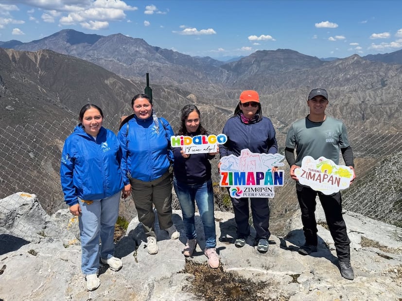 Inauguran mirador comunitario “Dos Cielos” en Zimapán | Facebook: Zimapan Pueblo Mágico