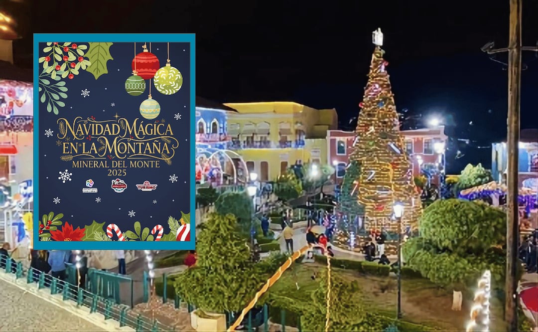 Villa Iluminada en Real del Monte I Foto: Facebook: Concejo Ciudadano Realmontense