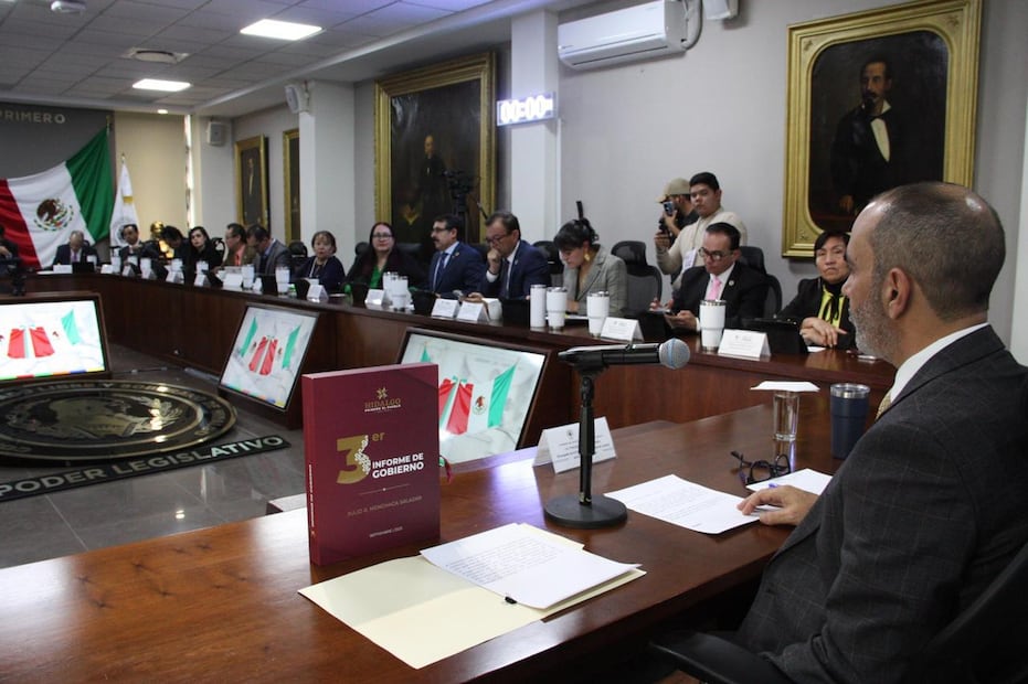 Francisco Fernández Hasbun I Foto: Luis Soriano, Jefe del Despacho de la Procuraduría General de Justicia del Estado I Foto: Luis Soriano