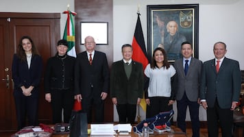 Hidalgo busca ampliar cooperación con Alemania