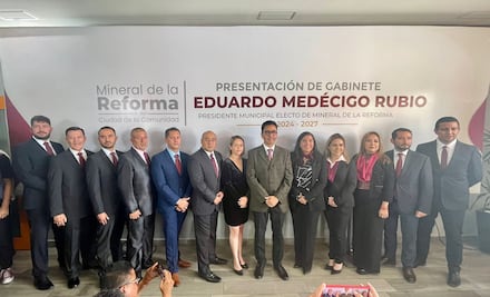 Eduardo Medécigo presenta a su gabinete; asegura continuidad de servicios municipales  