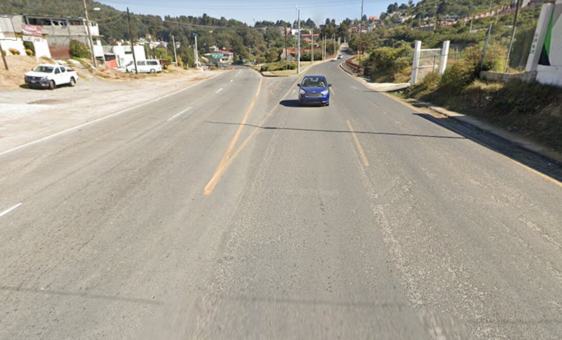 El corredor de la montaña se encuentra en malas condiciones Foto: Google Maps