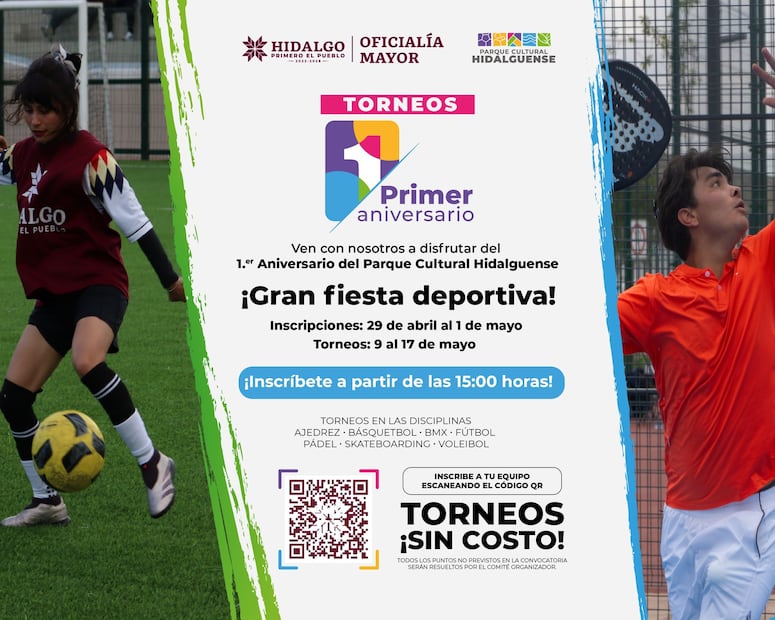 Futbol 7 toma el Parque Cultural Hidalguense en su primer aniversario | Cortesía: Parque Cultural Hidalguense