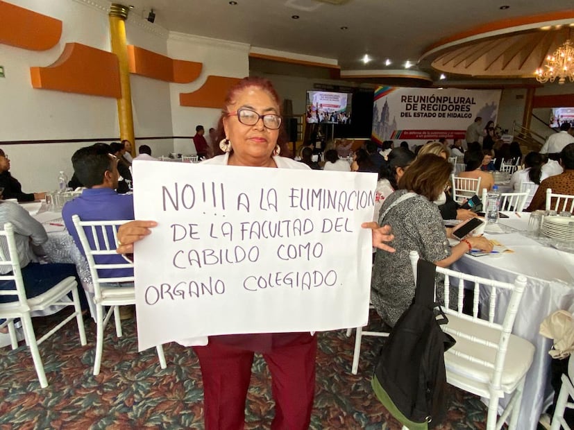 Se reduce el bloque de regidores contra la reforma municipal en Hidalgo | Foto: Luis Soriano