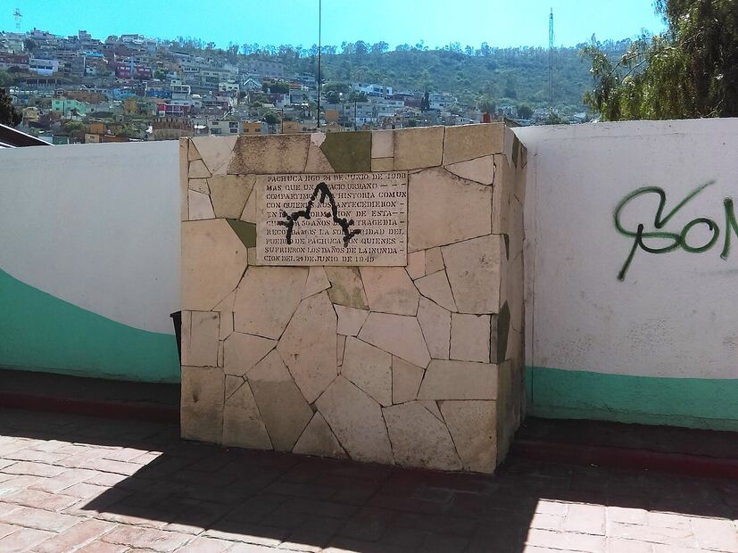 Monumento a las victimas de la inundación del 24 de junio de 1949 en Pachuca | Foto: Wikimedia Commons