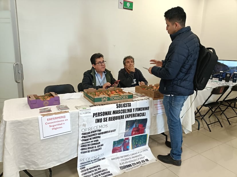 Hidalgo impulsa el empleo formal con ferias laborales y capacitación técnica | Foto: Grisel Lira