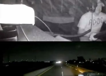 Captan momento en que atacan a balazos a transportista en CEM