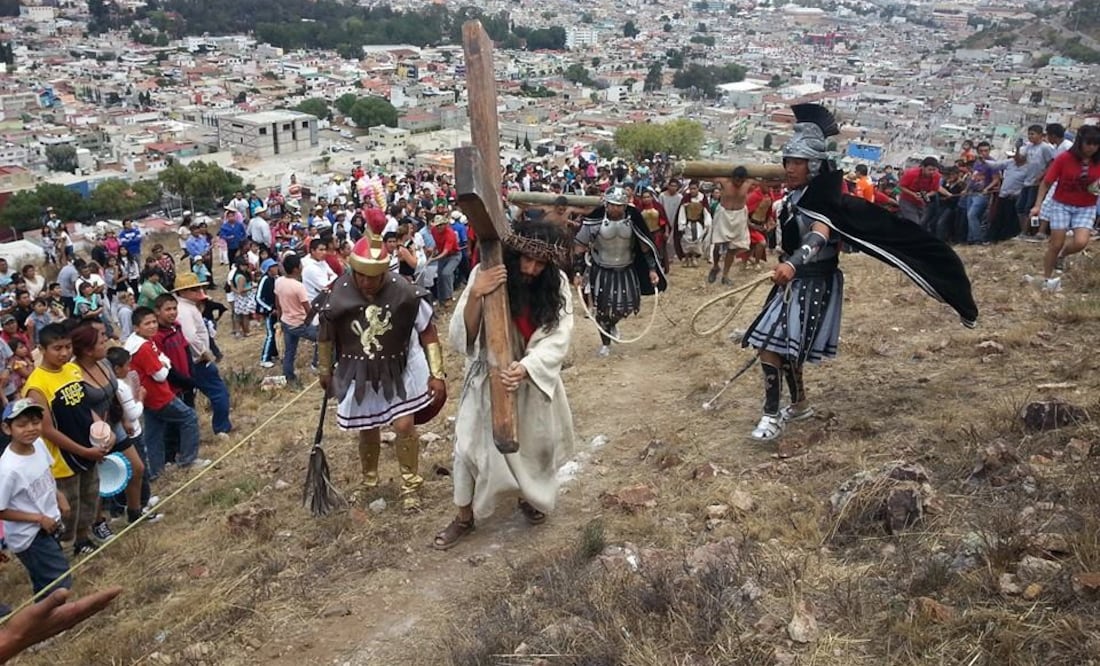 Foto: FB Viacrucis-cubitos Pachuca