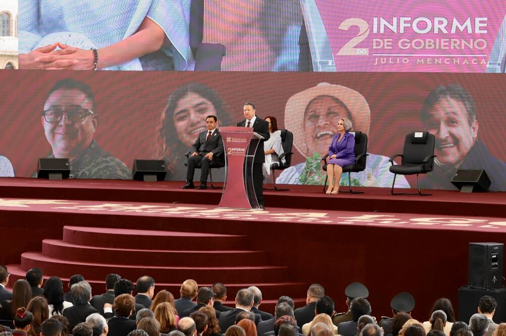 Segundo Informe de gobierno de Julio Menchaca I Foto: Luis Soriano