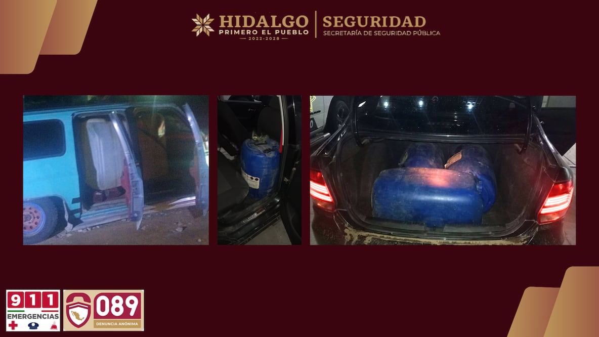 Combate al huachicol en Hidalgo | Fotos: SSPH