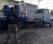 FGR asegura mil 500 litros de hidrocarburo en Tenango de Doria