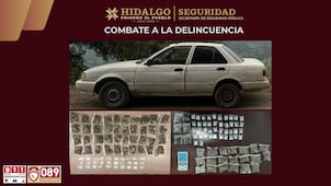 Detienen a dos personas con presunta droga en Tlahuelilpan y San Bartolo Tutotepec
