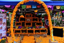 Altares y catrinas llenan de tradición La Floresta en Tulancingo