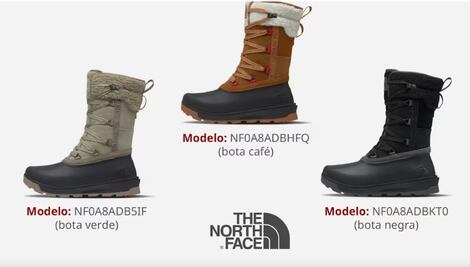 ¿Tienes unas botas impermeables de The North Face?; Profeco avisa sobre fallas en el calzado 