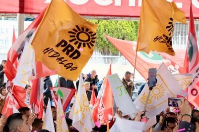 Militantes del PRD Hidalgo continúan a la baja; en un año perdieron más de 4 mil seguidores 