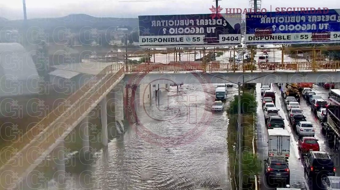 C5i mantiene vigilancia ante lluvias en Pachuca; reportan encharcamientos en distintos puntos | Captura de video