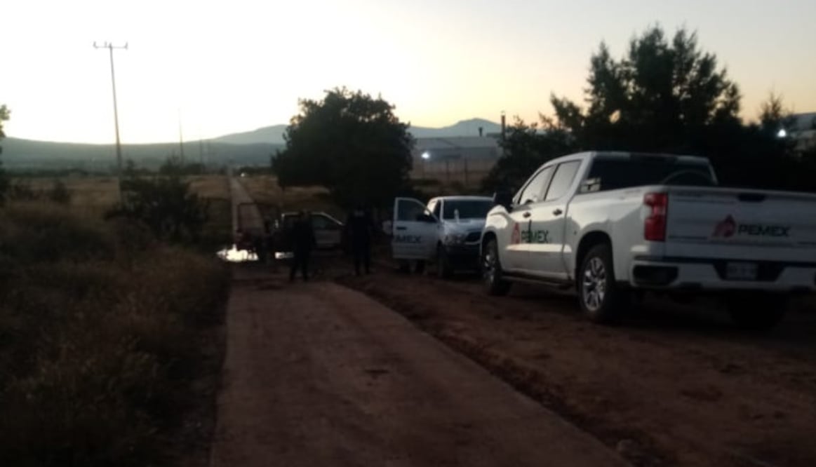 Toma clandestina en Santiago Tulantepec / foto Cortesía