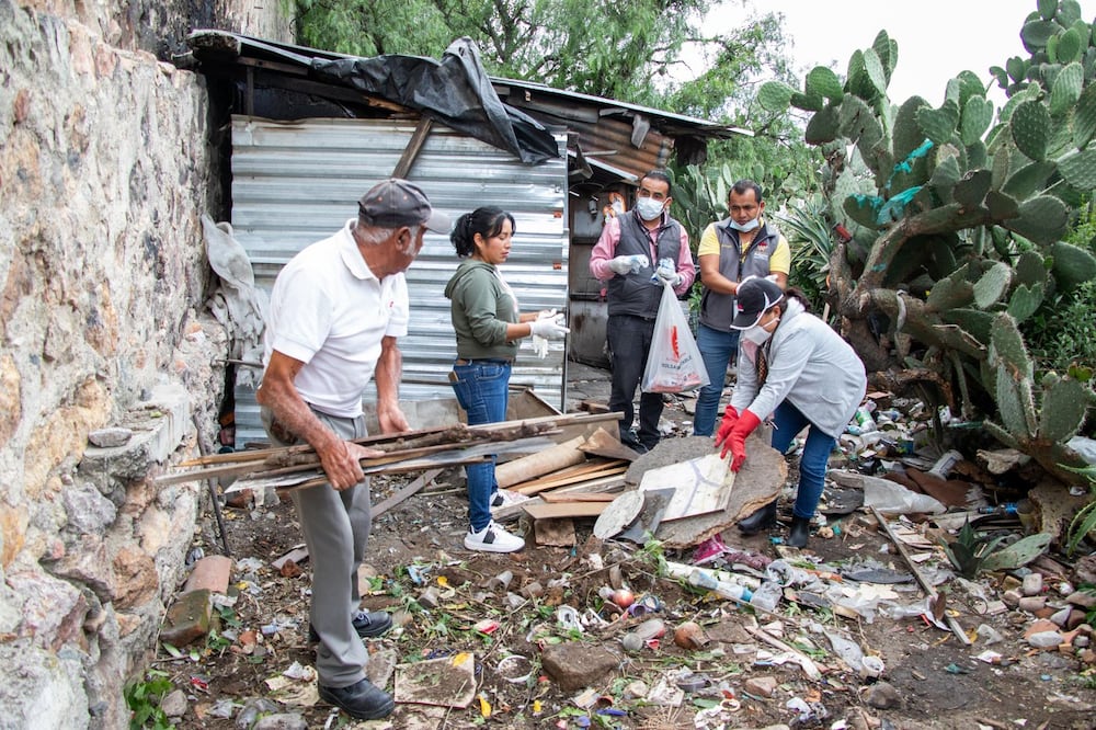 Atienden caso de adulta mayor en abandono en Mineral de la Reforma | Foto: especial