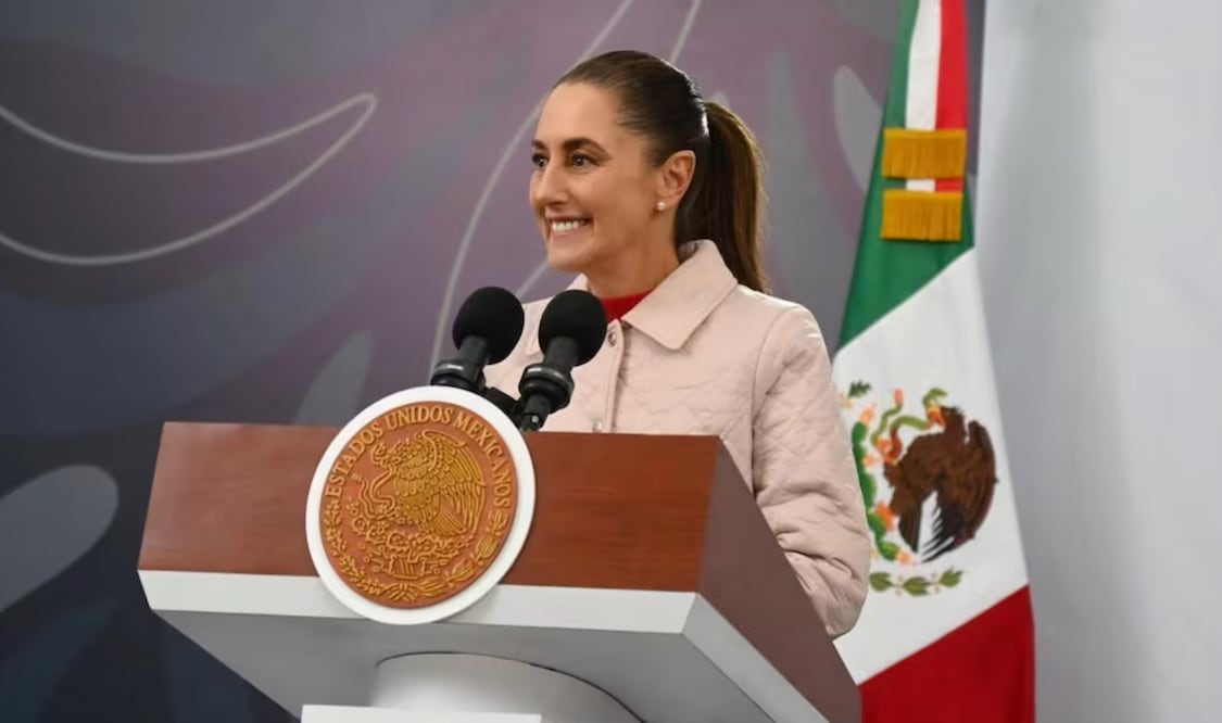 Conferencia de la presidenta Claudia Sheinbaum en Michoacán (06/02/2026). Foto: Presidencia
