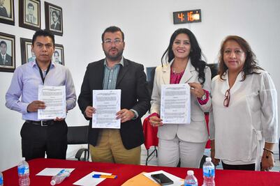 Inició la transición en la alcaldía de Santiago Tulantepec