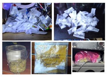 Capturan a cinco presuntos narcomenudistas en operativos de la SSPH en la zona metropolitana de Pachuca