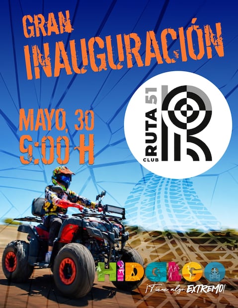 Ruta 51 Xtrem abre en Actopan; será la tercera pista regulada de off road en México | Cortesía: Turismo Hidalgo