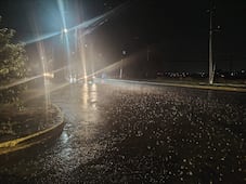 Se registran fuertes lluvias en la zona metropolitana de Pachuca