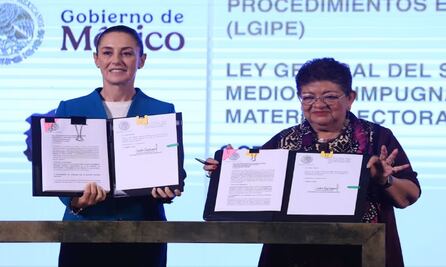 Claudia Sheinbaum alista iniciativa; busca modificar ley para la elección de jueces, magistrados y ministros