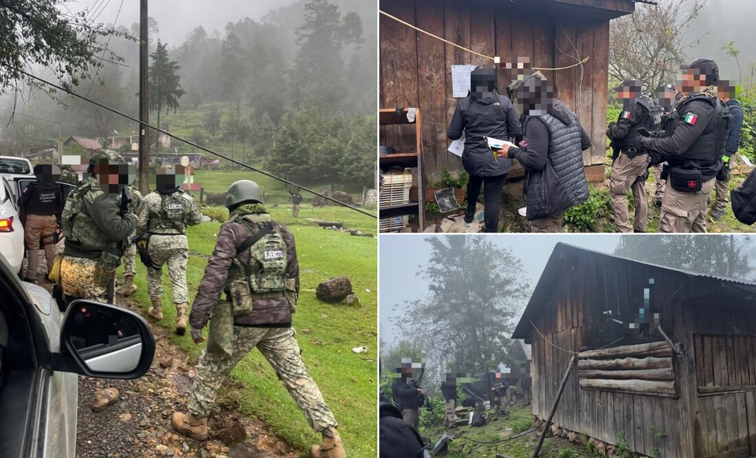 Decomisan armas en Tenango de Doria I Foto: Especial