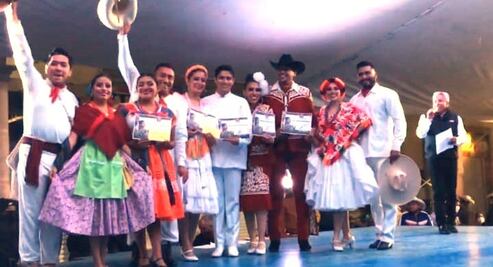 En Actopan, Concurso Nacional de Huapango