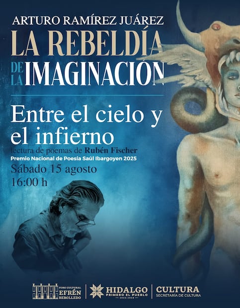 Poesía, arte y música se encontrarán este sábado en Pachuca | Cortesía: Cultura Hidalgo