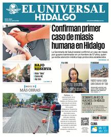 Portada El Universal Hidalgo 23/4/26