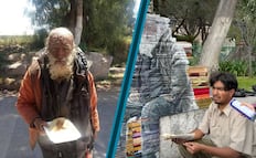 El retrato de un ausente: una intervención artística revive la historia de “El Matemático”