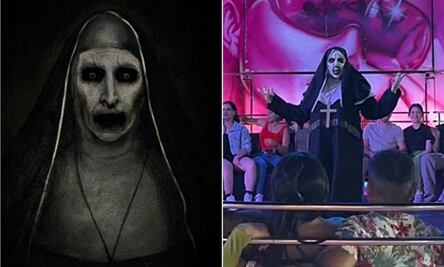 "No está en una feria y no baila": Descripción de HBO sobre La Monja