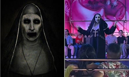 "No está en una feria y no baila": Descripción de HBO sobre La Monja