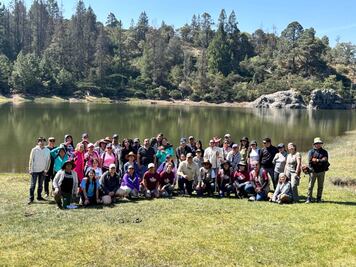 Exploran la biodiversidad de Pachuca en recorrido de senderismo