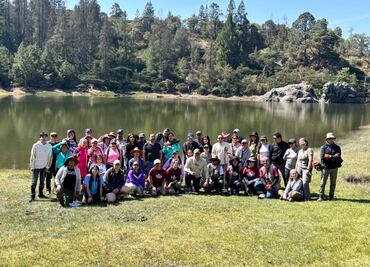 Exploran la biodiversidad de Pachuca en recorrido de senderismo
