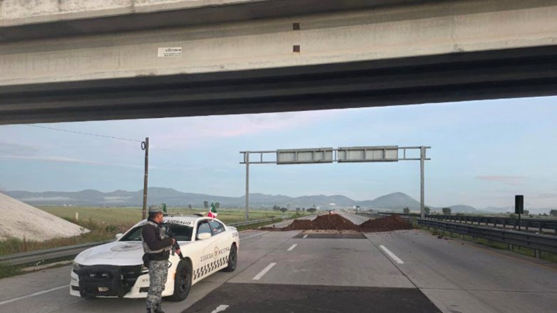 Continúa el bloqueo en el Arco Norte I  Foto: Especial